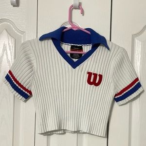 Forever 21 x Wilson Crop Top Size L